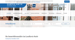 Desktop Screenshot of kruse-immobilien-gmbh.de