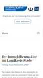 Mobile Screenshot of kruse-immobilien-gmbh.de